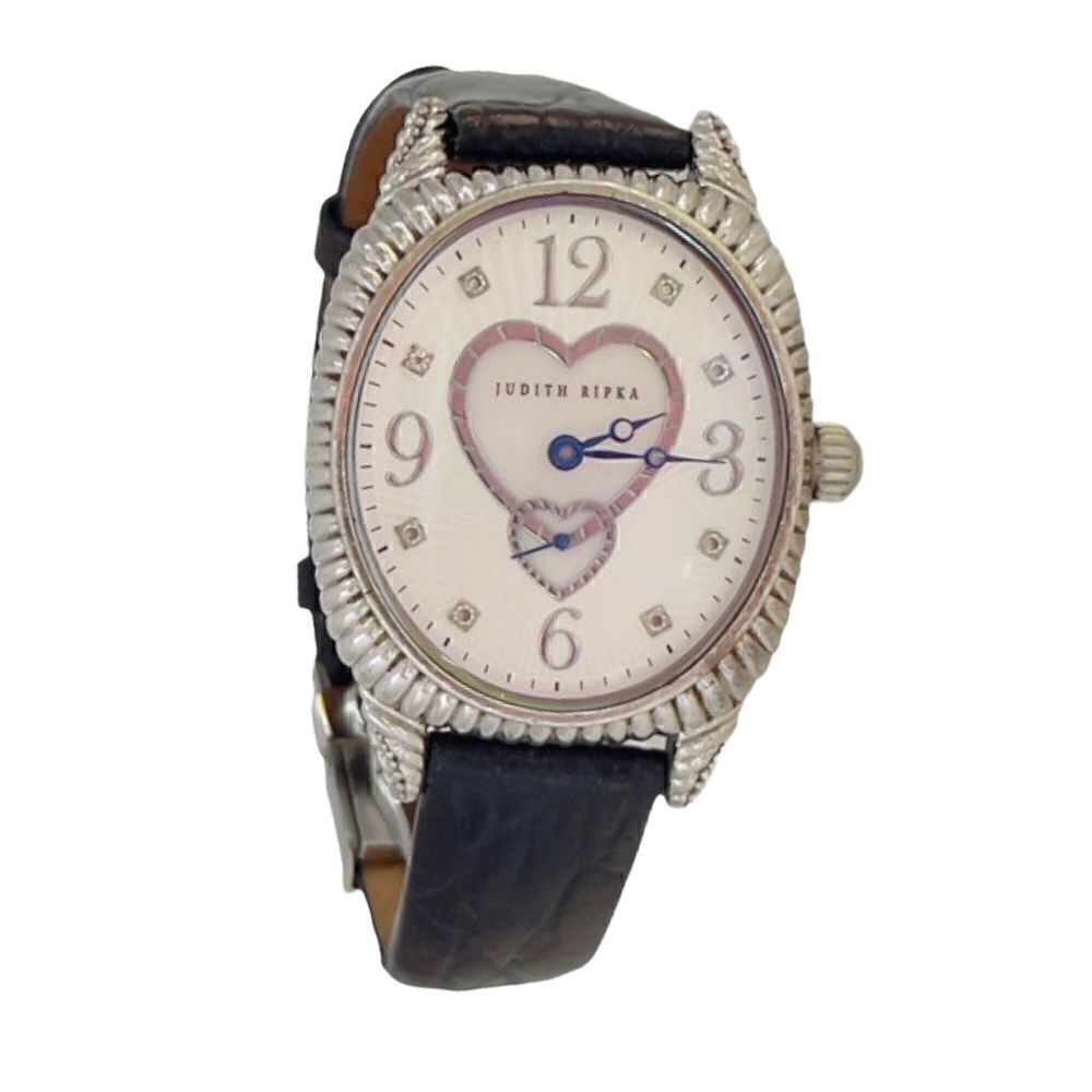 JUDITH RIPKA Sterling Silver Watch